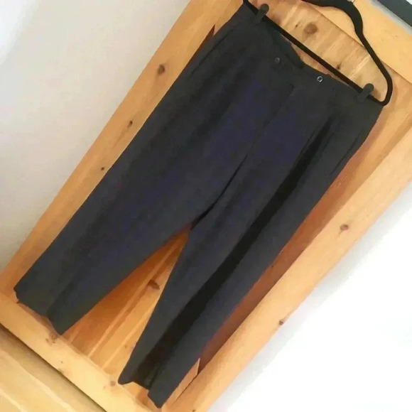 Marshall Fields Vintage high rise 100% worsted wool trouser 34x28 - Picture 1 of 11